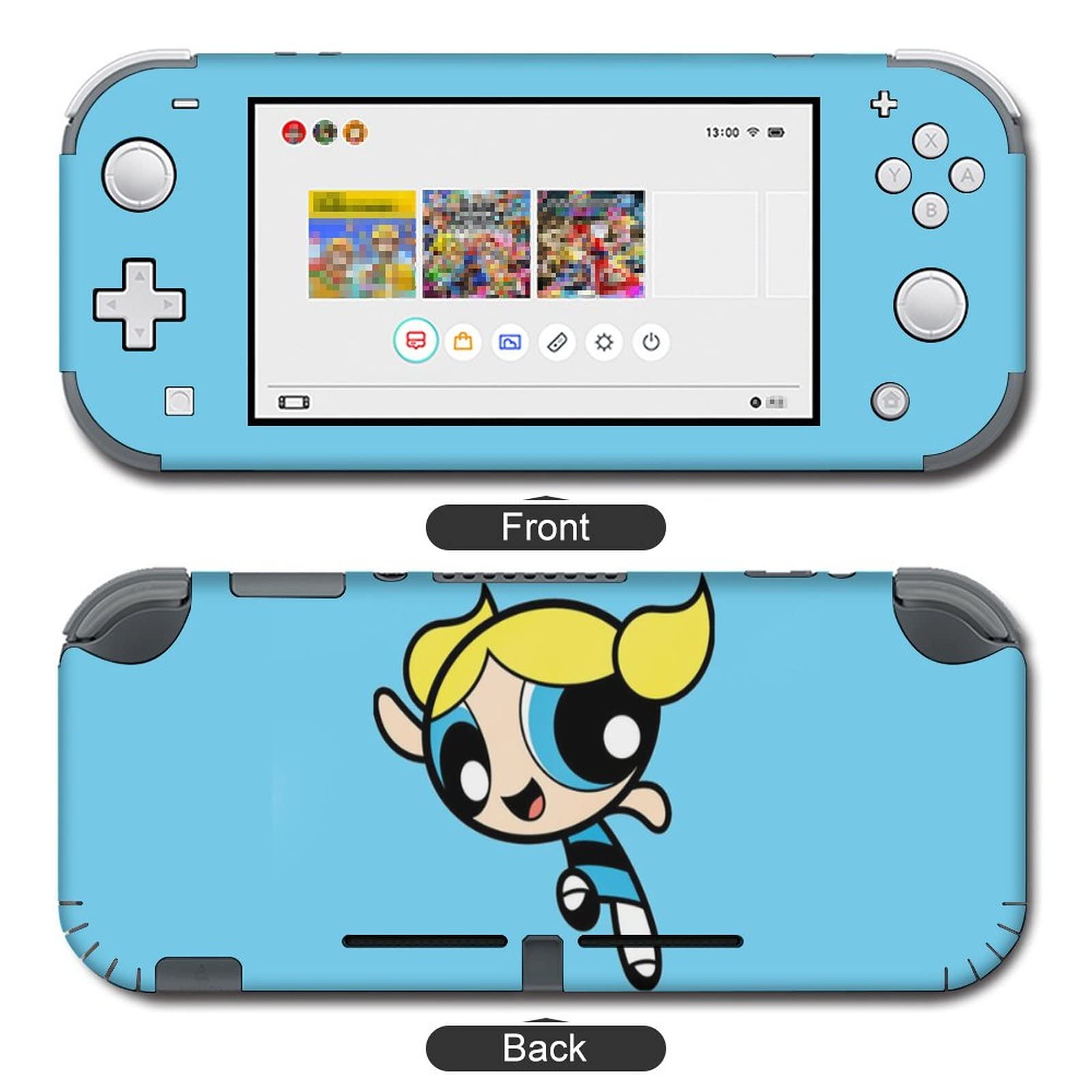 Amazon.co.jp: パワーパフガールズ Switch/Switch Lite スキンシール